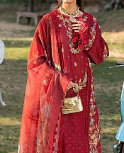Adans Libas Scarlet Lawn Suit- Pakistani Designer Lawn Suits