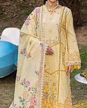 Adans Libas Yellow Lawn Suit- Pakistani Designer Lawn Suits