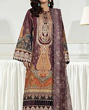 Adans Libas Wine Slub Suit- Pakistani Winter Clothing