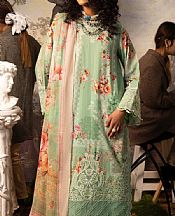 Adans Libas Light Green Lawn Suit- Pakistani Lawn Dress