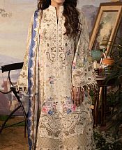 Adans Libas Ivory Lawn Suit- Pakistani Lawn Dress