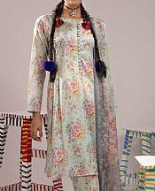 Adans Libas Sea Mist Lawn Suit- Pakistani Lawn Dress