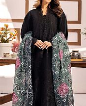Adans Libas Black Lawn Suit- Pakistani Lawn Dress