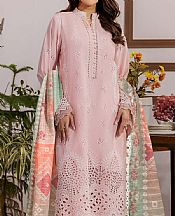 Adans Libas Light Pink Lawn Suit- Pakistani Designer Lawn Suits