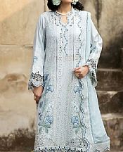 Adans Libas Light Grey Lawn Suit- Pakistani Lawn Dress