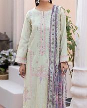 Adans Libas Mint Green Lawn Suit- Pakistani Lawn Dress