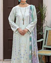Adans Libas Light Turquoise Lawn Suit- Pakistani Lawn Dress