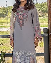 Afifa Iftikhar Lilac Lawn Kurti- Pakistani Lawn Dress