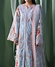 Afrozeh Pale Aqua Lawn Suit- Pakistani Lawn Dress