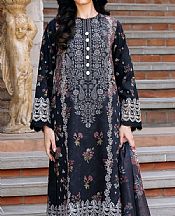 Afrozeh Black Lawn Suit- Pakistani Lawn Dress