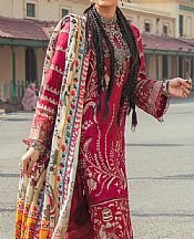 Magenta Linen Suit- Pakistani Winter Clothing