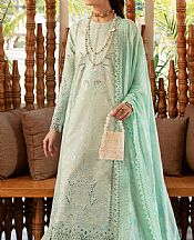Afrozeh Aqua Lawn Suit- Pakistani Lawn Dress