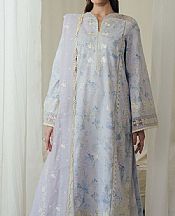Afrozeh Lavender Lawn Suit- Pakistani Designer Lawn Suits