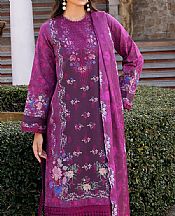 Afrozeh Plum Lawn Suit- Pakistani Designer Lawn Suits