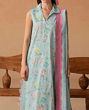 Light Blue Lawn Suit