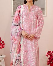 Afrozeh Pink Lawn Suit- Pakistani Designer Lawn Suits