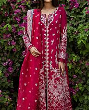 Afrozeh Hot Pink Lawn Suit- Pakistani Designer Lawn Suits