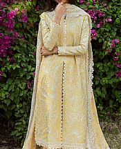 Afrozeh Sand Gold Lawn Suit- Pakistani Lawn Dress