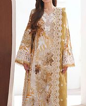 Afrozeh Olive Lawn Suit- Pakistani Designer Lawn Suits