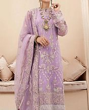Mauve Organza Suit- Pakistani Designer Chiffon Suit