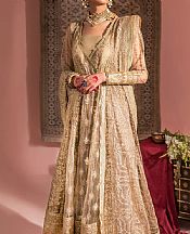 Sand Gold Net Suit- Pakistani Designer Chiffon Suit