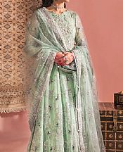 Light Green Chiffon Suit- Pakistani Designer Chiffon Suit