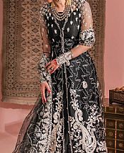 Aik Black Net Suit- Pakistani Designer Chiffon Suit