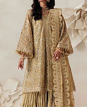 Aik Golden Net Suit- Pakistani Chiffon Dress