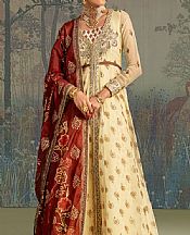 strapless open back dress Dark mustard and Maroon Chettinad Cotton Anarkali – Ivalinmabia main image 1