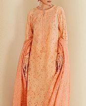 Aik Peach Lawn Suit- Pakistani Lawn Dress