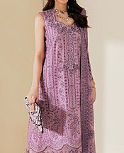 Aik Lavender Lawn Suit- Pakistani Lawn Dress