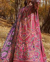 Aik Pink Lawn Suit- Pakistani Designer Lawn Suits