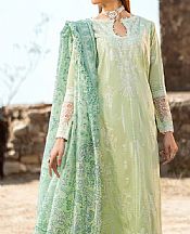 Aik Mint Green Lawn Suit- Pakistani Lawn Dress
