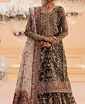 Charcoal Grey Organza Suit