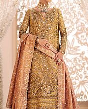 Golden Kundan Zari Suit