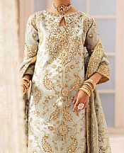 Turquoise Tissue Suit