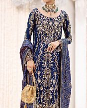 Blue Silk Suit