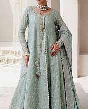 Turquoise Organza Suit