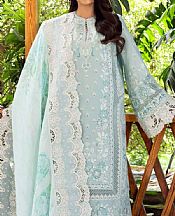 Baby Blue Lawn Suit