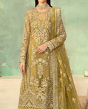 Olive Organza Suit