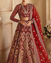 Scarlet Organza Suit