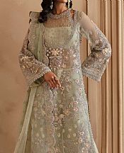 Light Green Organza Suit
