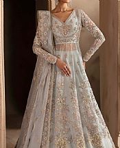 Light Blue Organza Suit