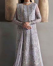 Akbar Aslam Lavender Chiffon Suit- Pakistani Chiffon Dress