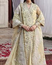 Akbar Aslam Green Mist Organza Suit- Pakistani Chiffon Dress