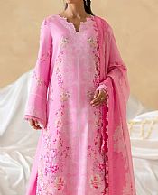 Akbar Aslam Baby Pink Lawn Suit- Pakistani Designer Lawn Suits