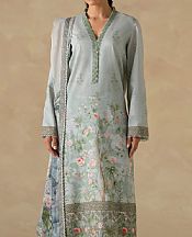 Akbar Aslam Sage Lawn Suit- Pakistani Designer Lawn Suits
