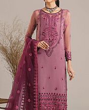 Akbar Aslam Turkish Rose Organza Suit- Pakistani Chiffon Dress