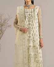 Akbar Aslam Moon Mist Organza Suit- Pakistani Designer Chiffon Suit
