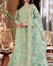 Mint Green Organza Suit